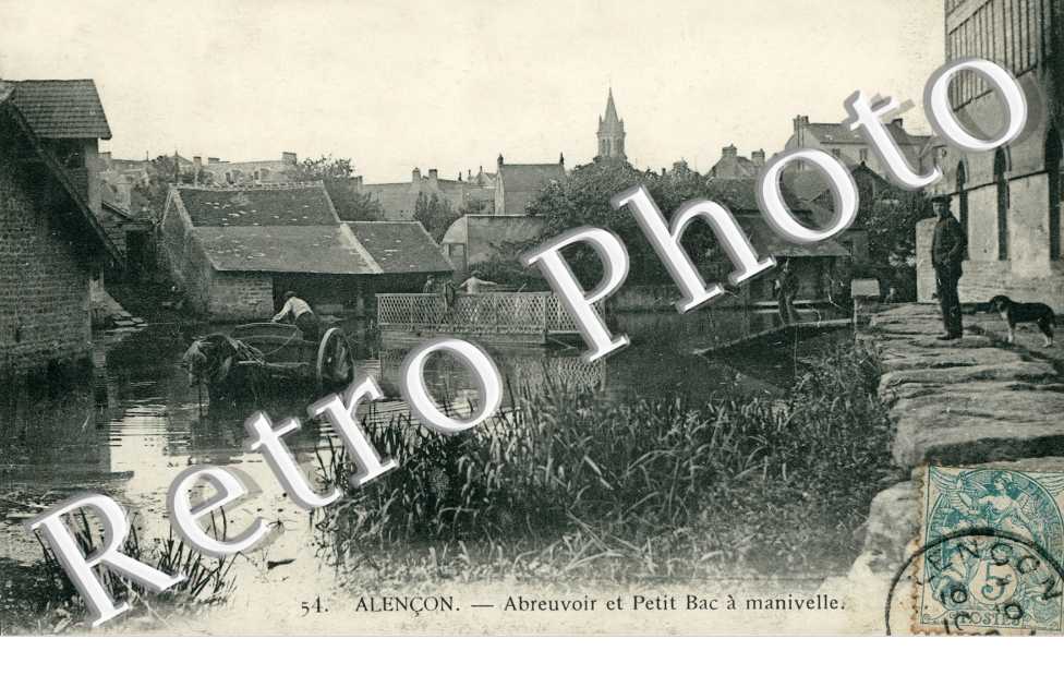 Abreuvoir et Petit Bac a manivelle