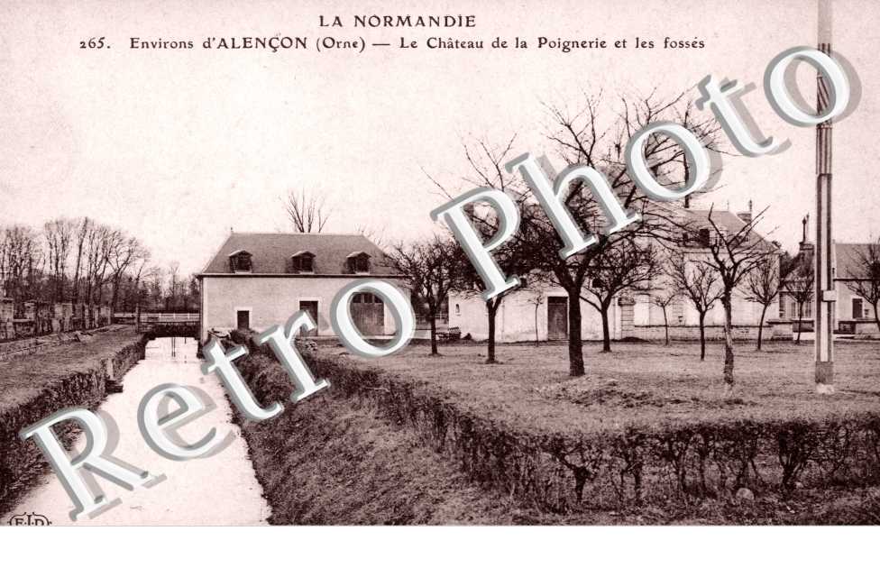 le Chateau de la Poignerie et les Fosses