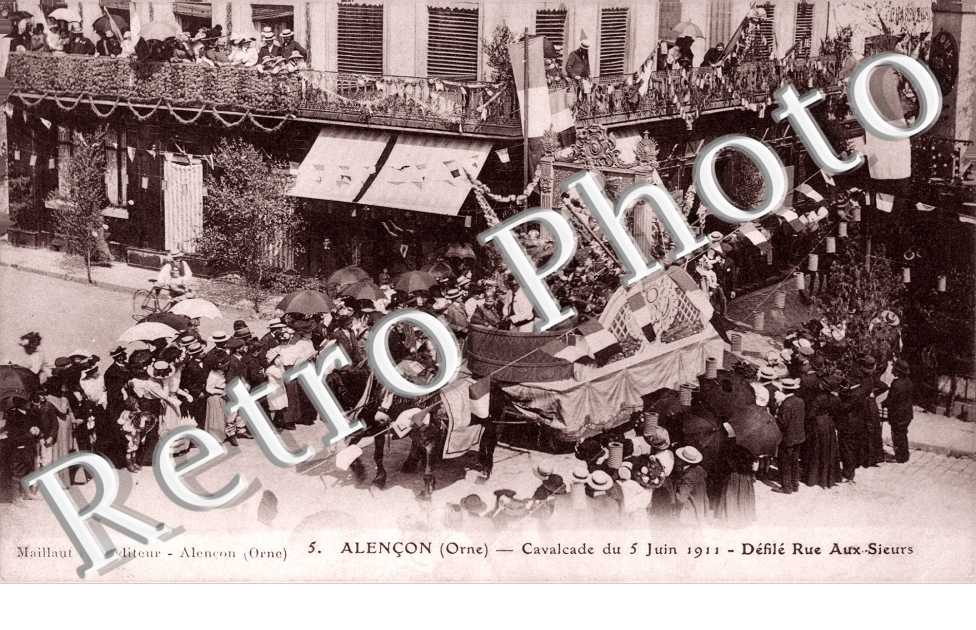 Cavalcade du 5 juin 1911 - Defile aux Sieurs