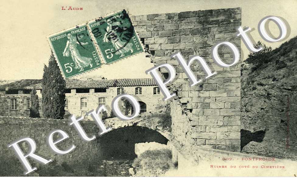 Fontfroide - ruines du cote du cimetiere