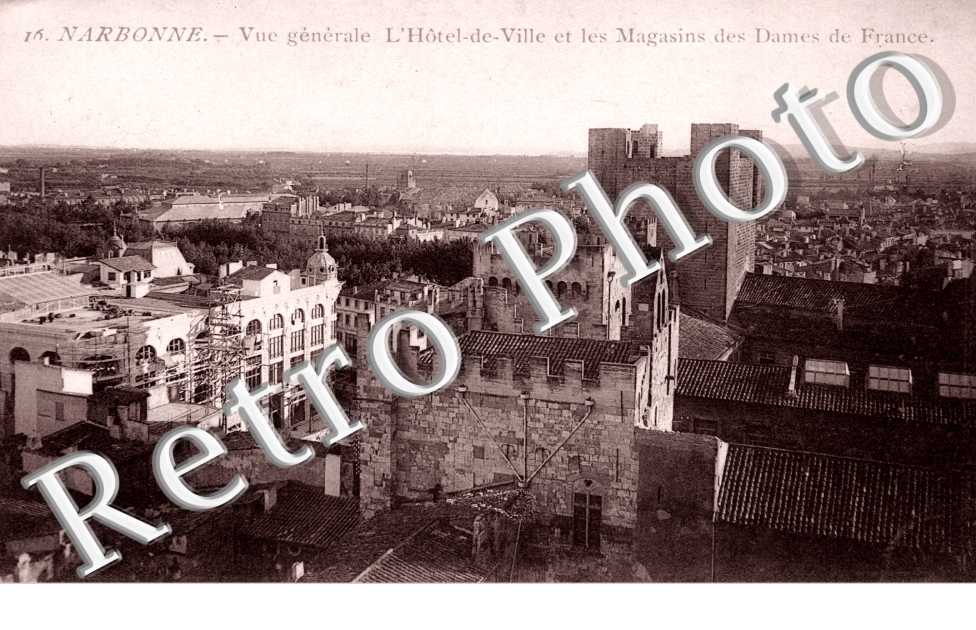 Vue generale et les magasins des dames de France