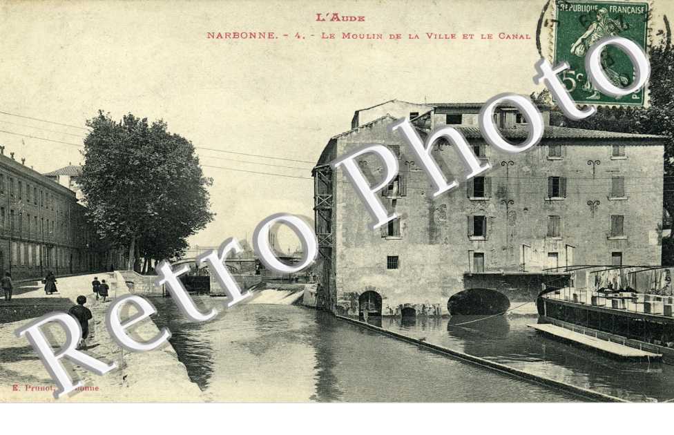 le Moulin de la Ville et le canal