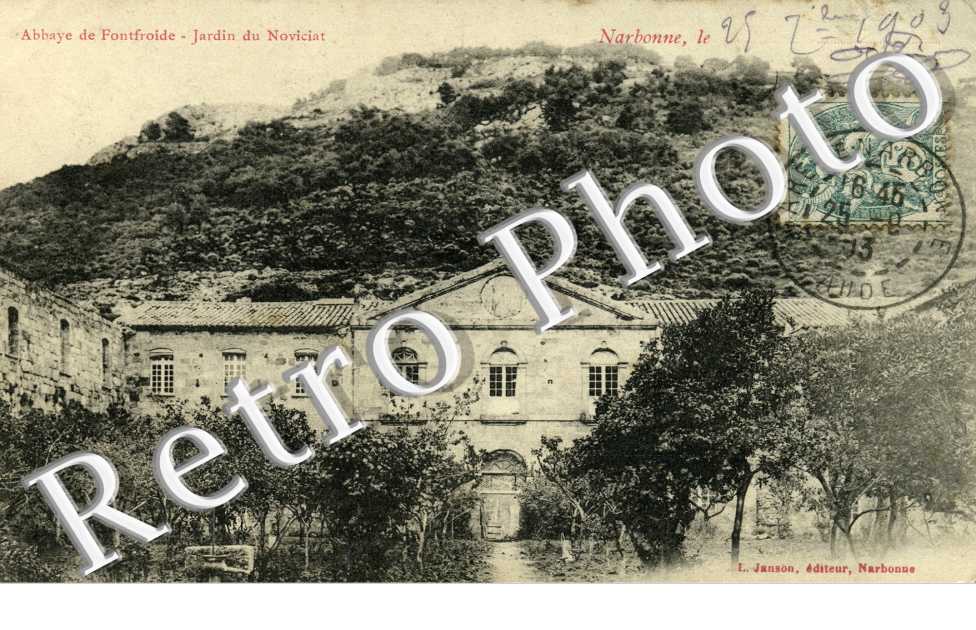 Abbaye de Fontfroides - jardin du noviciat