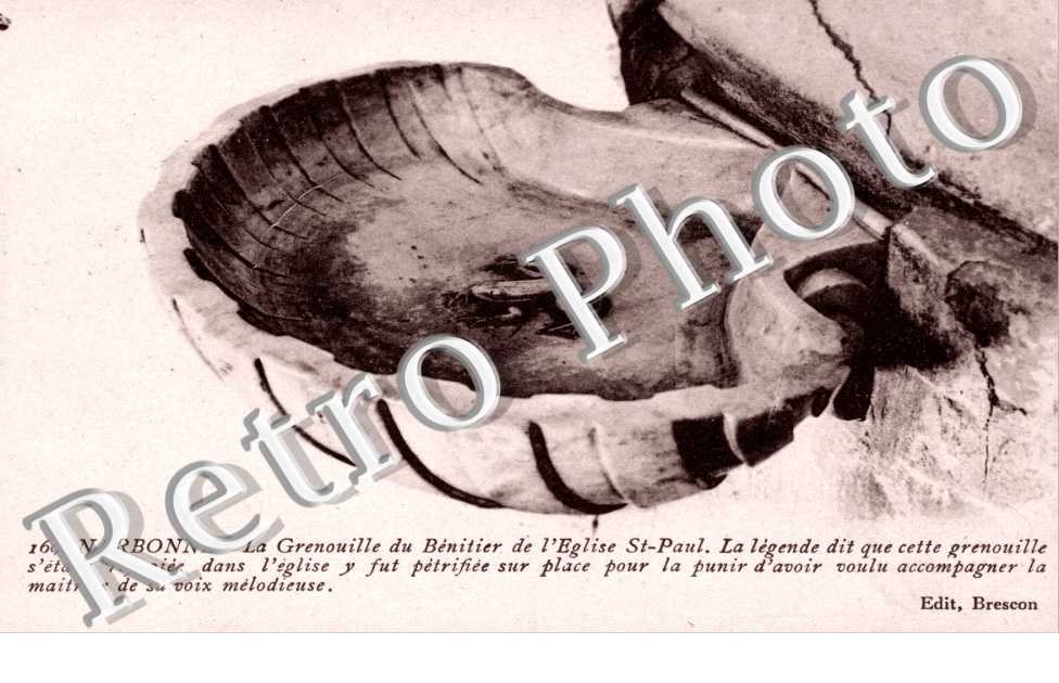 la Grenouille du Benitier de l&#039;Eglise Saint Paul