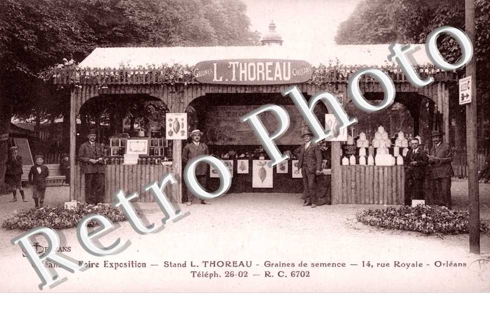 foire exposition, satnd L.Thoreau, graines de semence 14 rue Royale