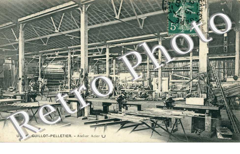 usines Guillot-Pelletier, atelier acier