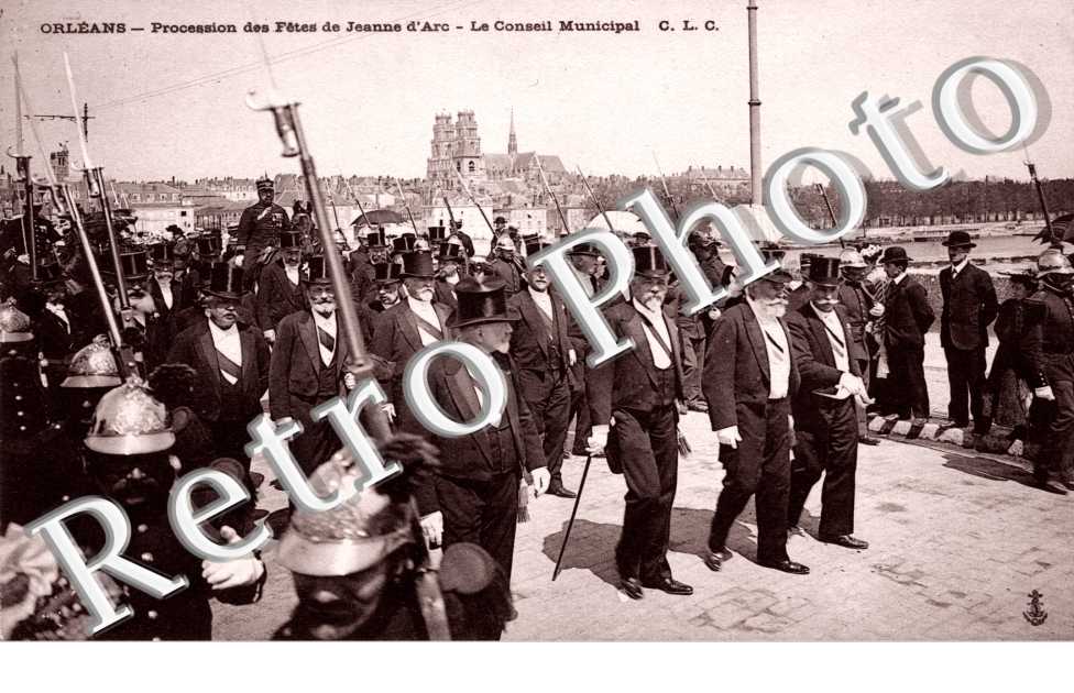 Procession des fetes de jeanne d'Arc