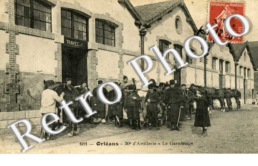 30 eme d&#039;artillerie, le garnissage