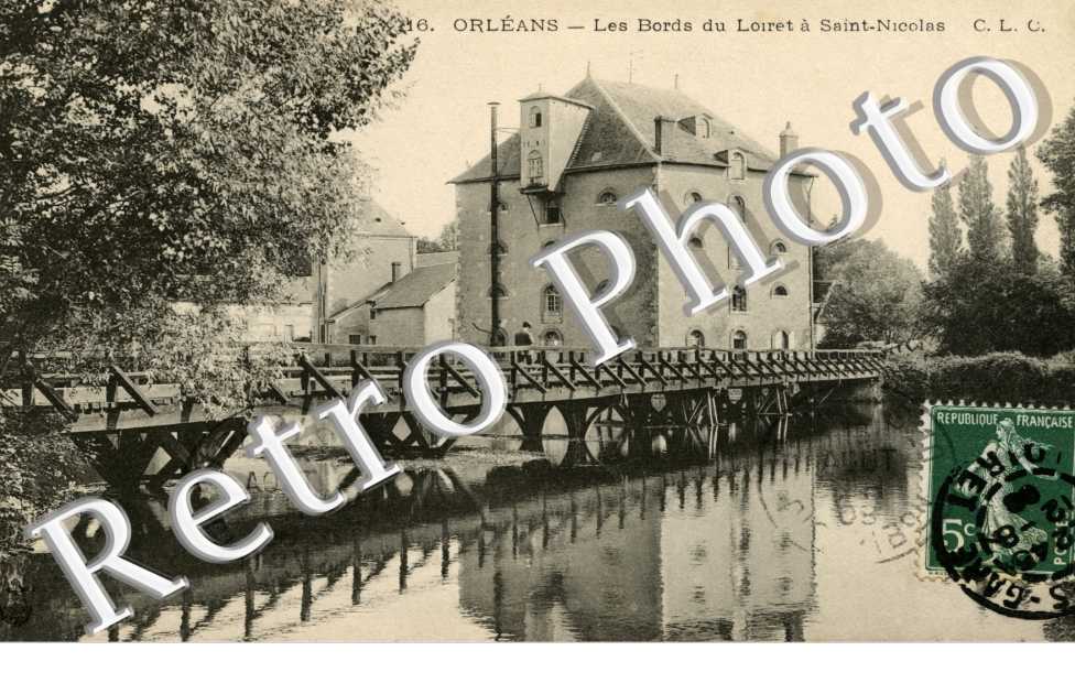 les bords du Loiret a saint Nicolas