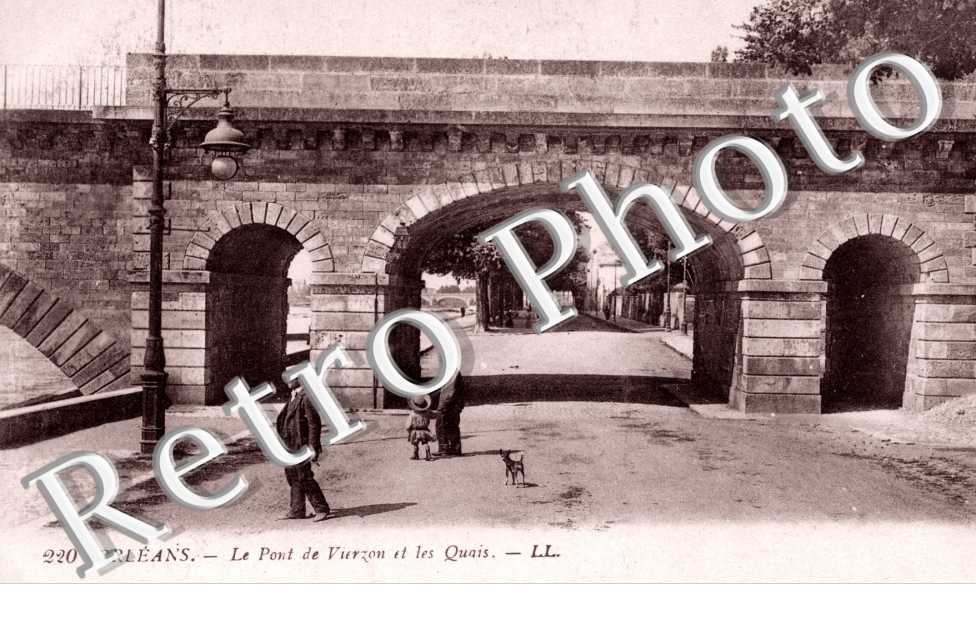 le pont de Vierzon et les quais