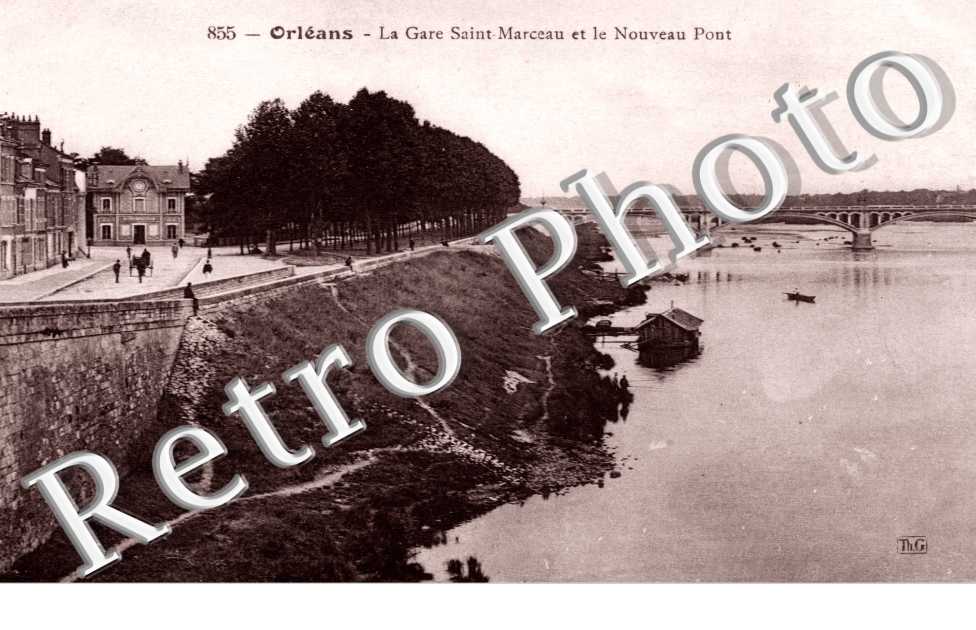 la gare saint marceau et le nouveau pont