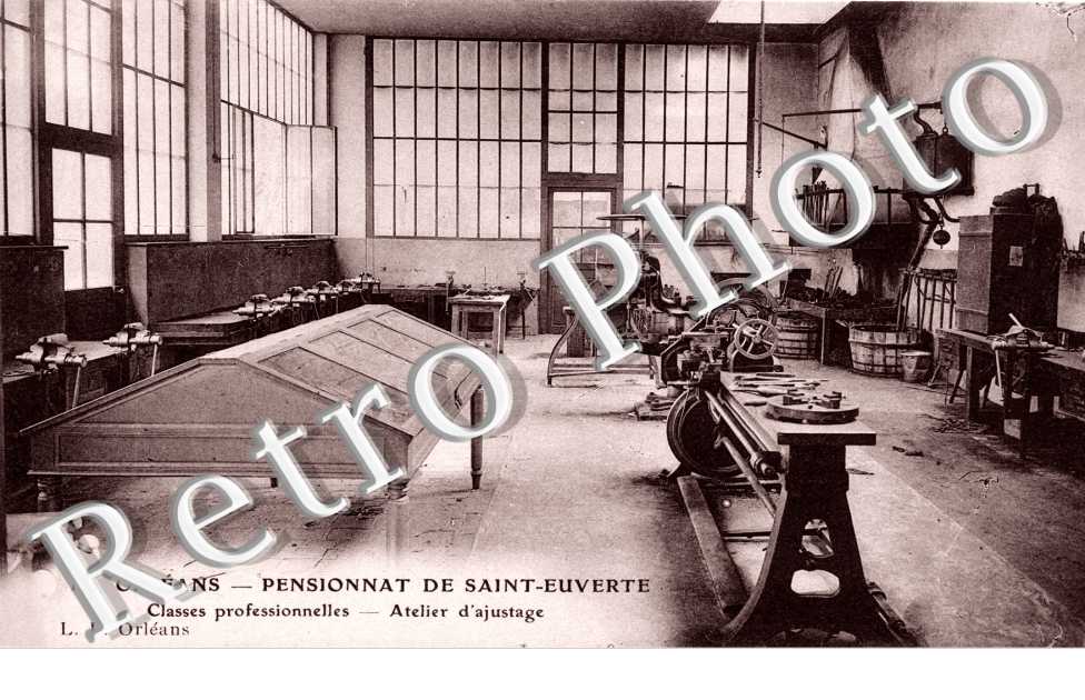 Pensionnat de Saint Euverte - Classes Professionnelles - Atelier d'Ajustage