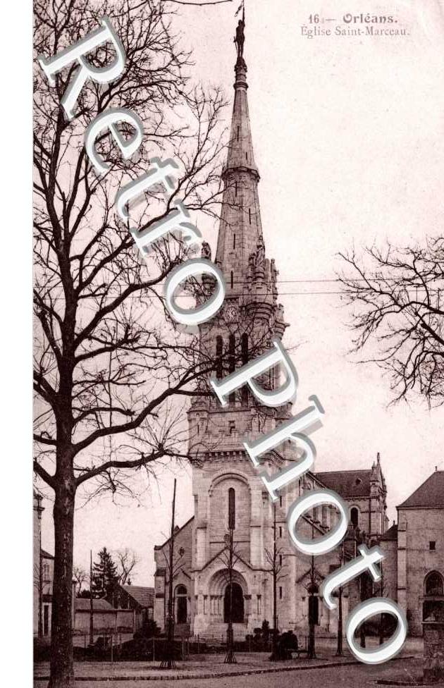 Eglise saint Marceau -  Place Domremy