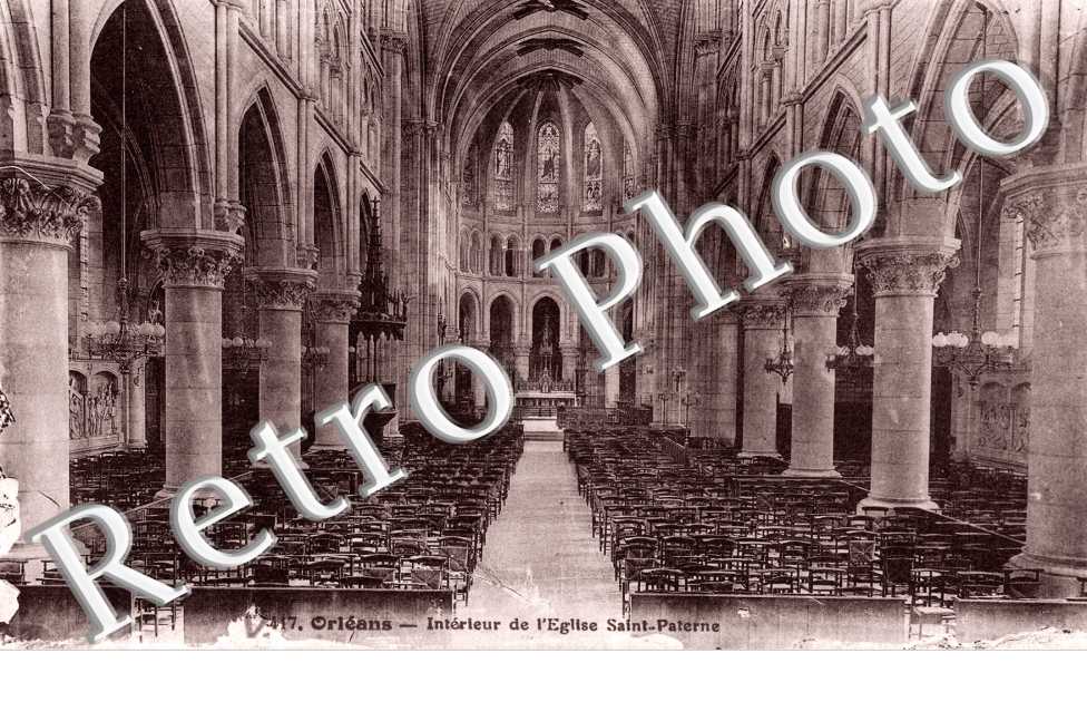 Interieur de l' Eglise saint Paterne