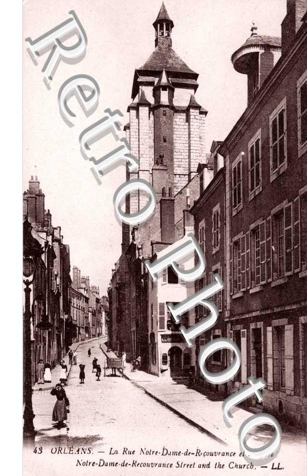 la rue notre dame de recouvrance