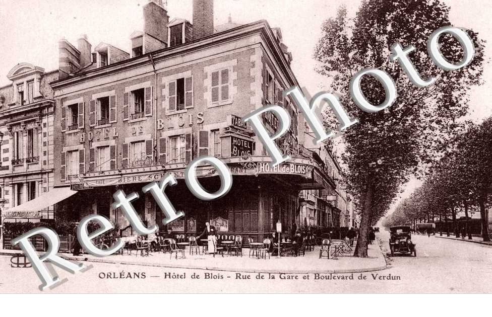 l&#039;Hôtel de Blois - Rue de la Gare et Boulevard de Verdun