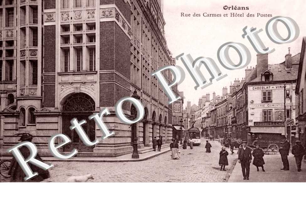 Rue des Carmes et Hotel des Postes