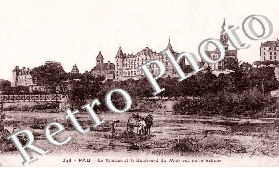 Le Chateau et le Boulevard du Midi