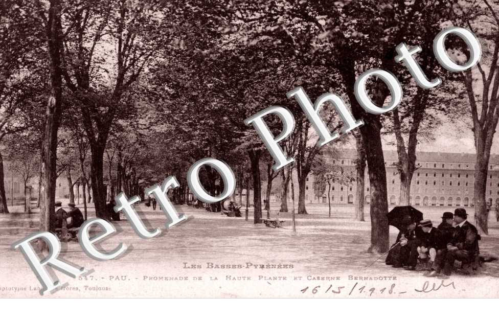 Promenade de la Haute Plante et Caserne Bernadotte