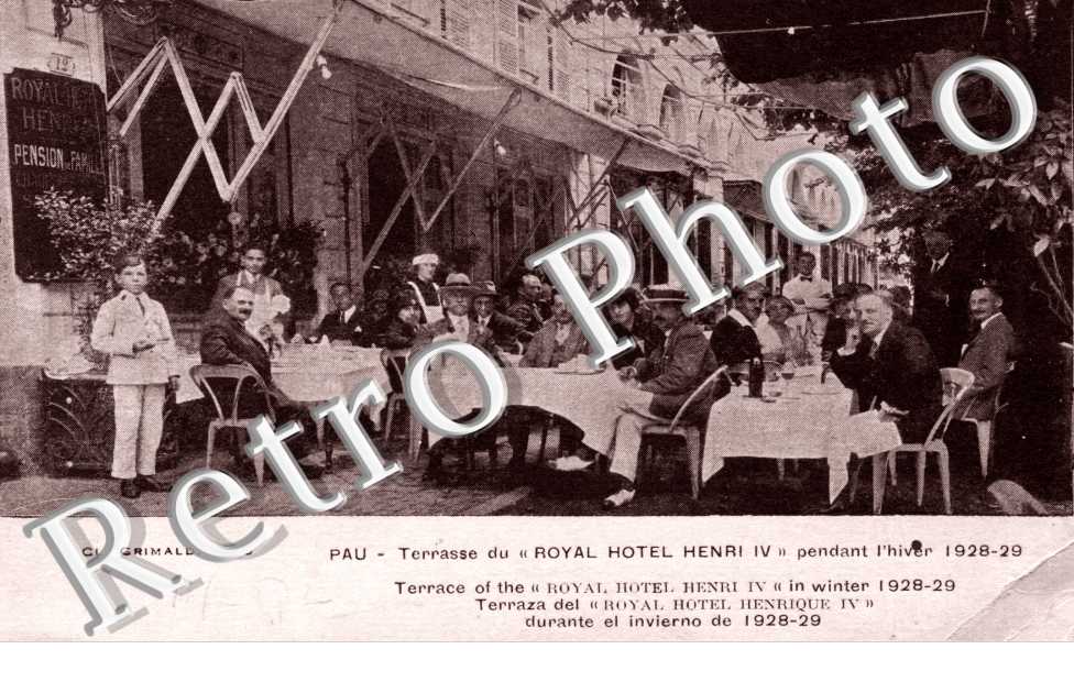 Terrasse du Royal Henri IV, Hiver 1928-1929
