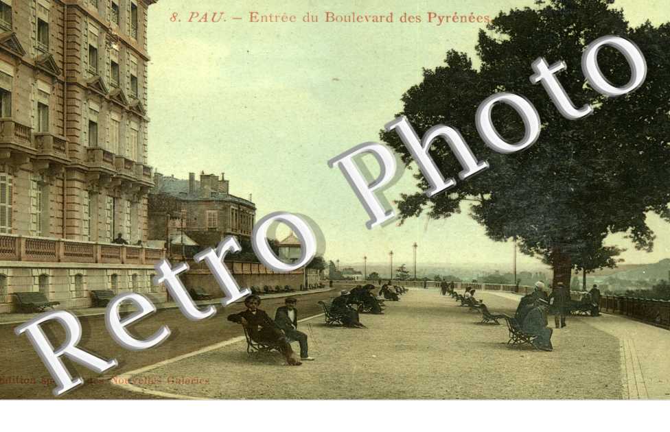 entrée du boulevard des Pyrennees