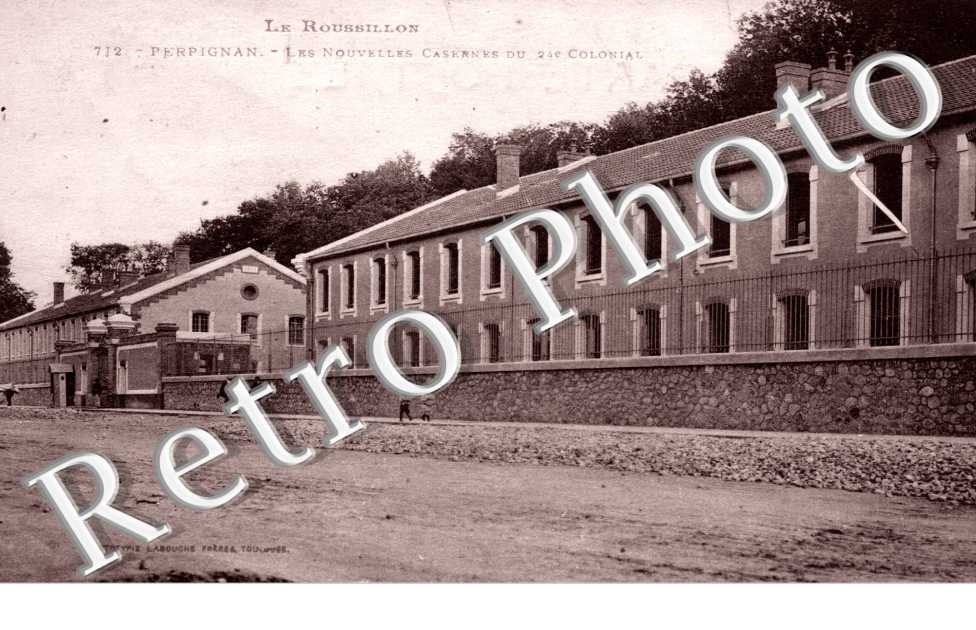 Les nouvelles casernes du 24e Colonial