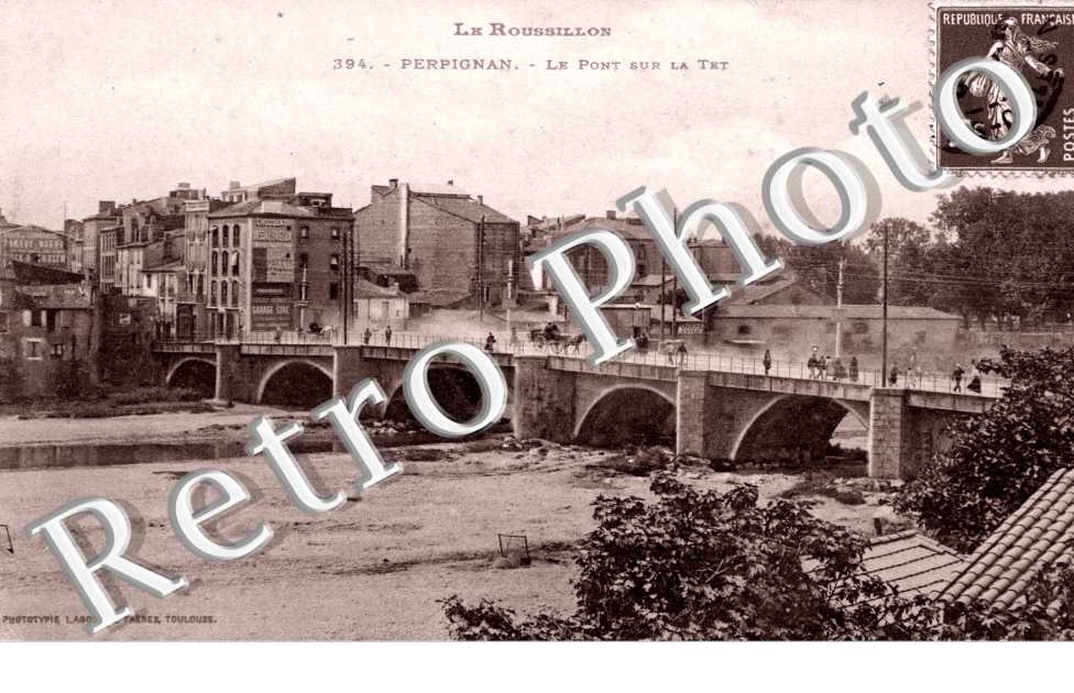 le pont sur la Tet