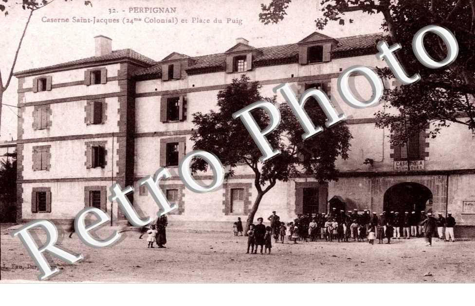 caserne Saint-Jacques et place du Puig