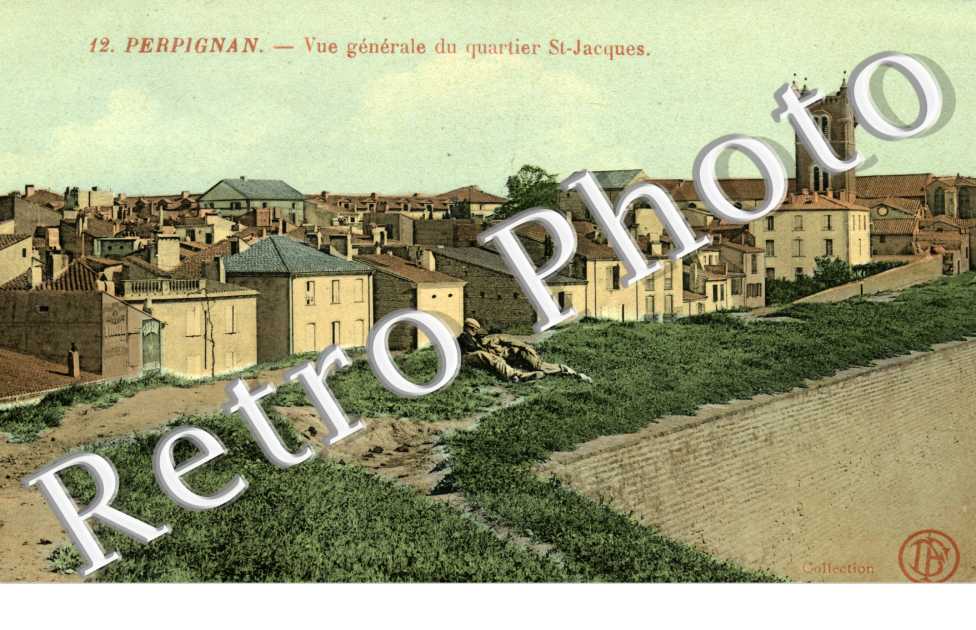 Vue generale du Quartier Saint Jacques