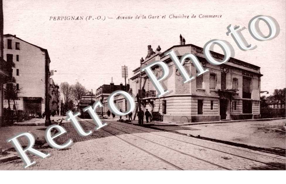 Avenue de la Gare et Chambre de Commerce