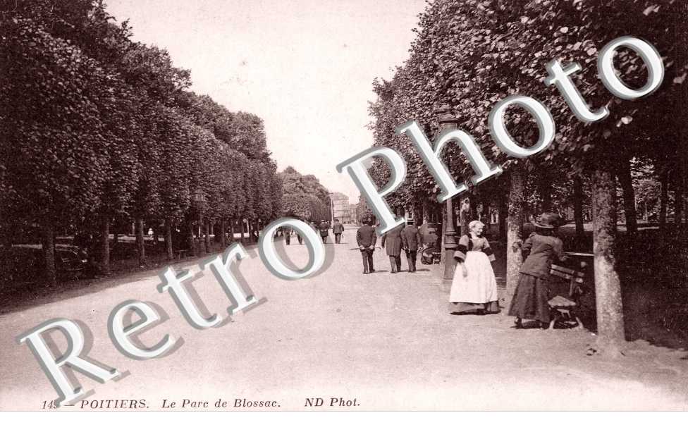le parc de Blossac