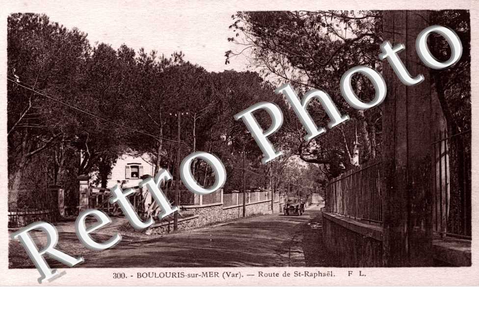 Boulouris - Route de Saint RaphaÃ«l