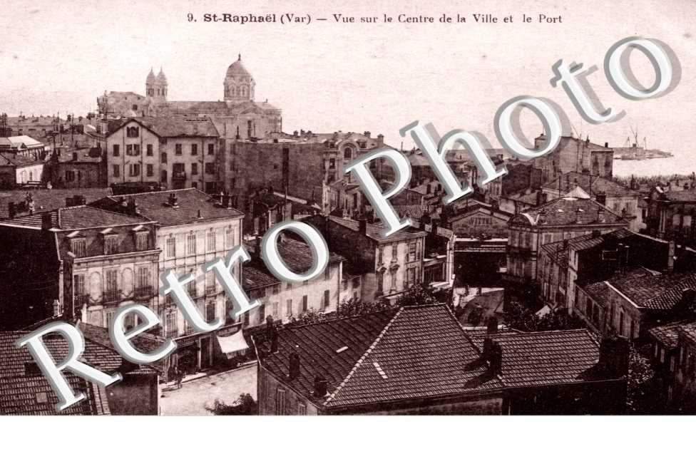 vue sur le centre de la Ville et le Port