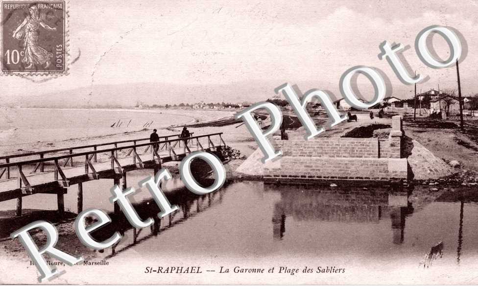 La Garonne et Plage des Sabliers