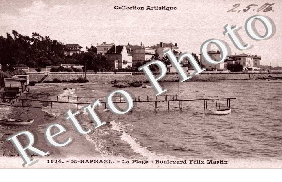 la plage -  le Boulevard Felix Martin