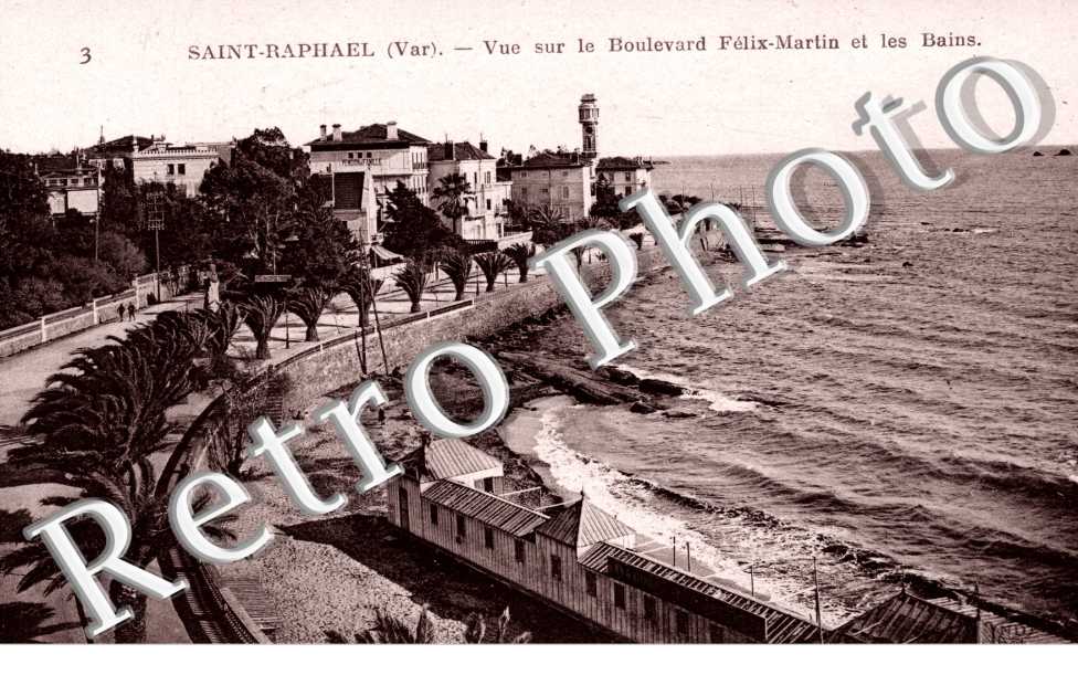 vue sur le boulevard Felix Martin
