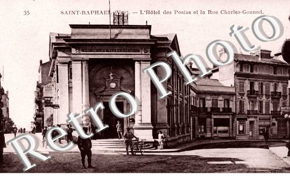 Hôtel des Postes et Rue Charles Gounod