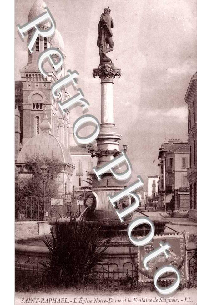 Eglise notre dame et la Fontaine de Siagnole