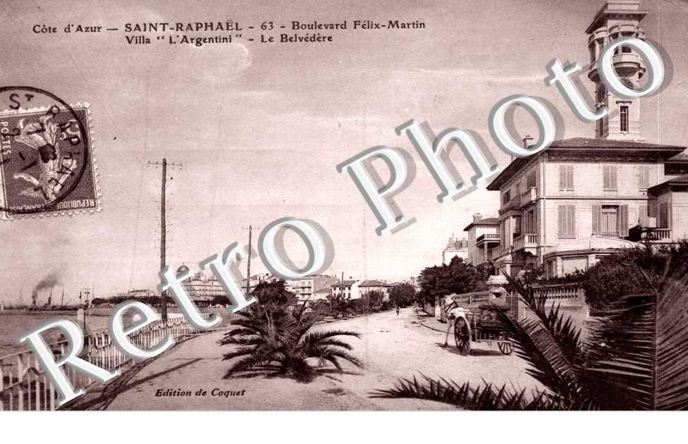le Boulevard Felix Martin  Villa l&#039;Argentini