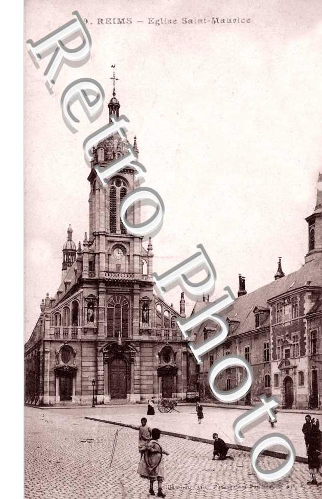l&#039;hopital et l&#039;eglise Saint-Maurice