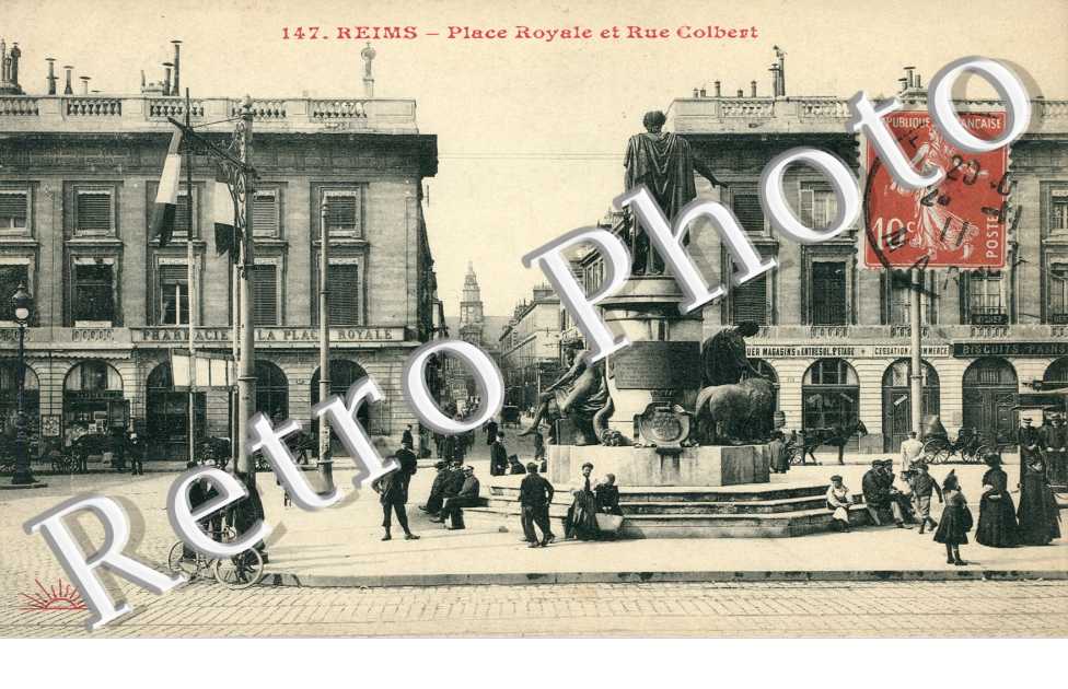 La Place Royale et Rue Colbert
