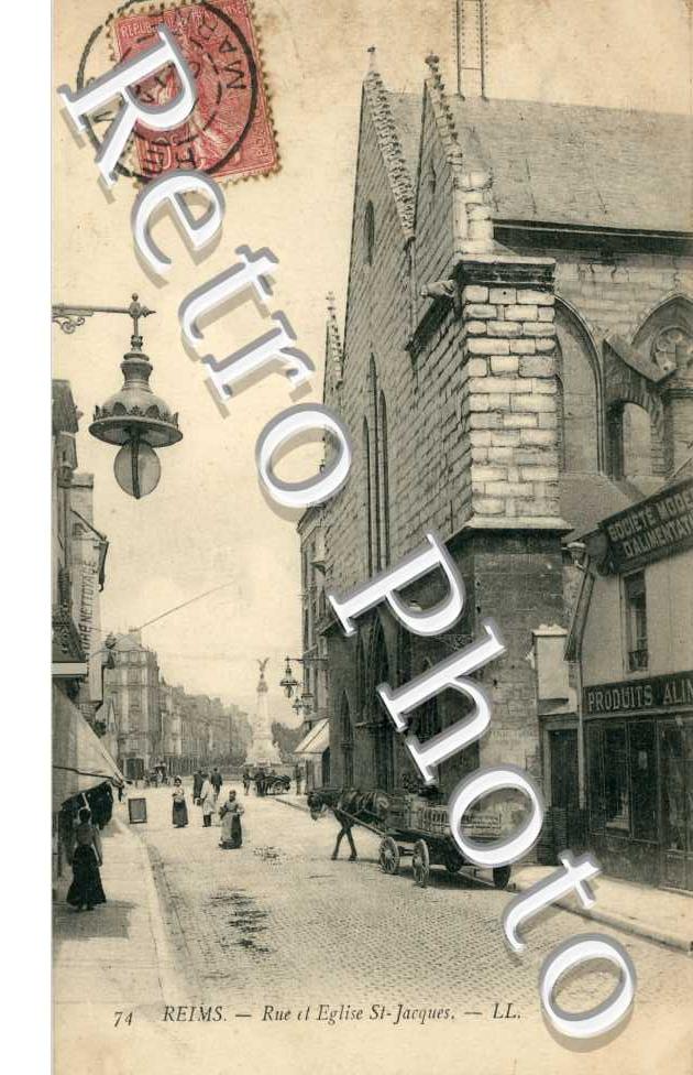 RUE et eglise Saint Jacques