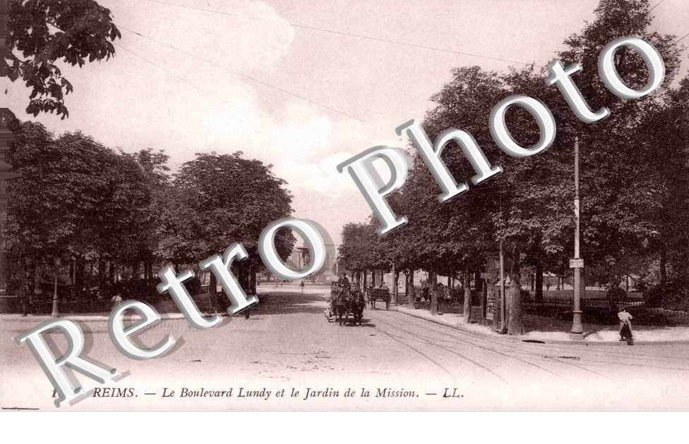 le boulevard Lundy et le Jardin de la Mission