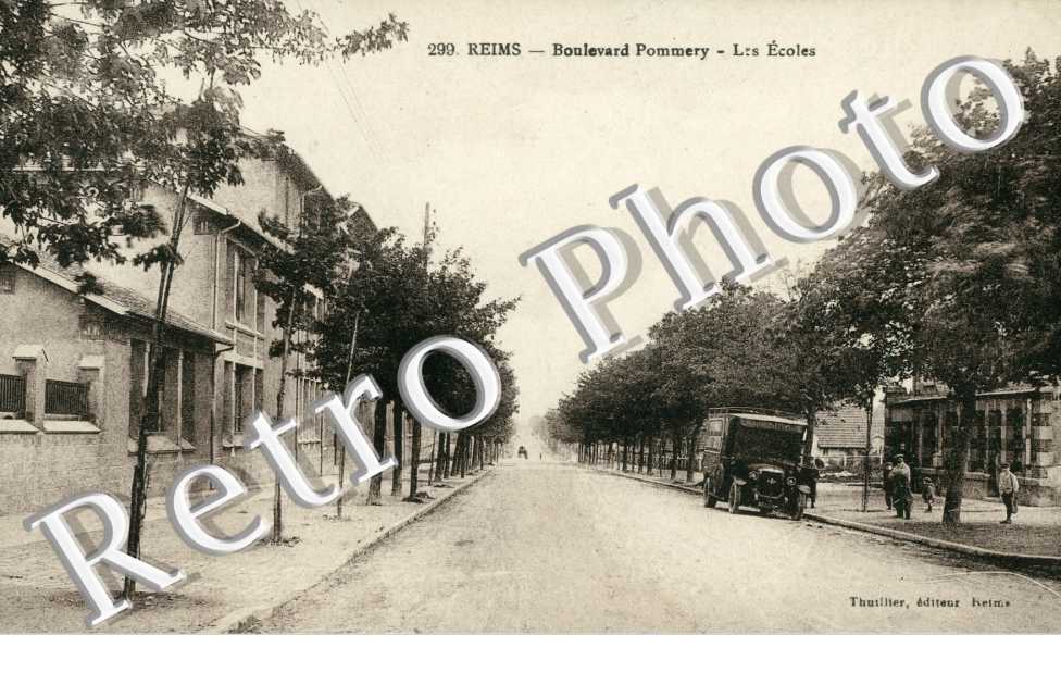 Boulevard Pommery et les Ecoles