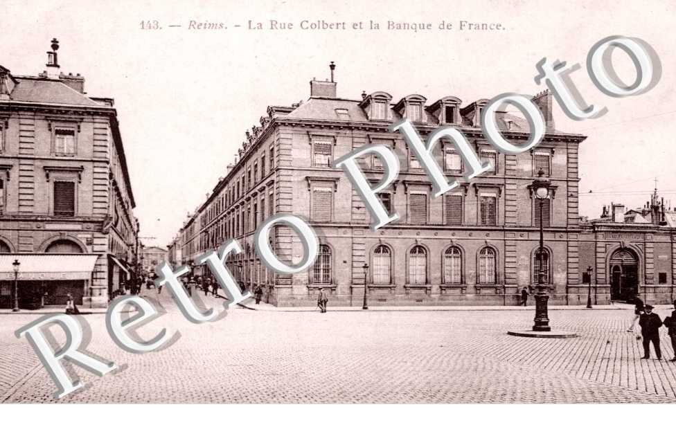la rue Colbert et la banque de France