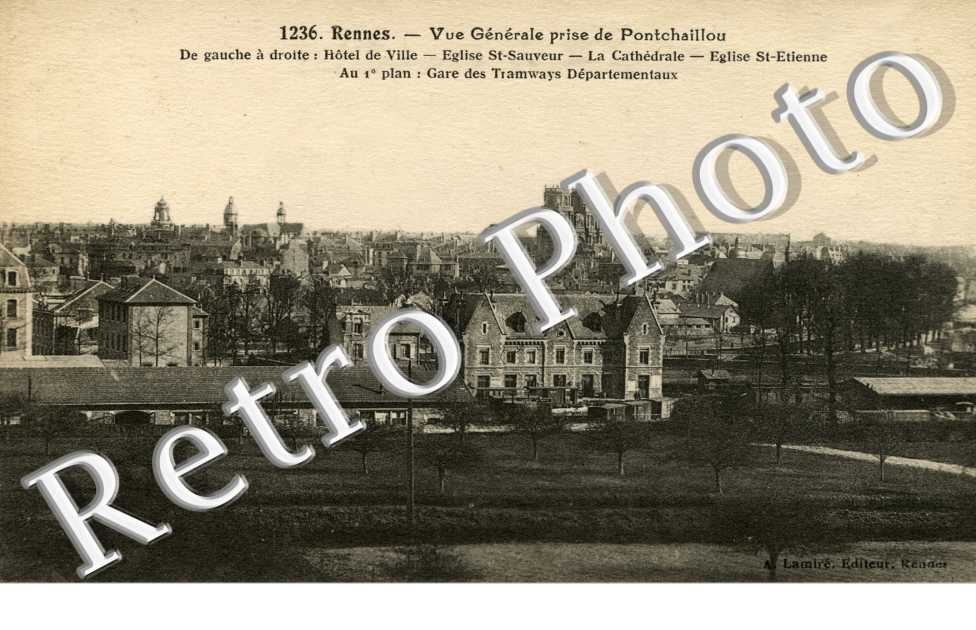 vue generale prise de Pontchaillou