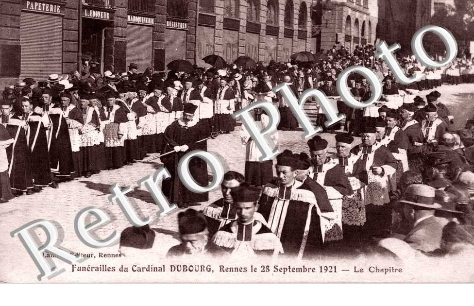 funerailles du cardinal Dubourg le 28 septembre 1921