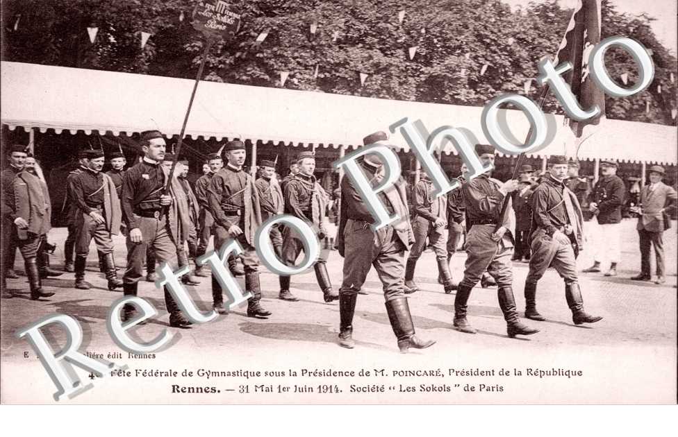fete federale de gymnastique sous la presidence de M.Poincare