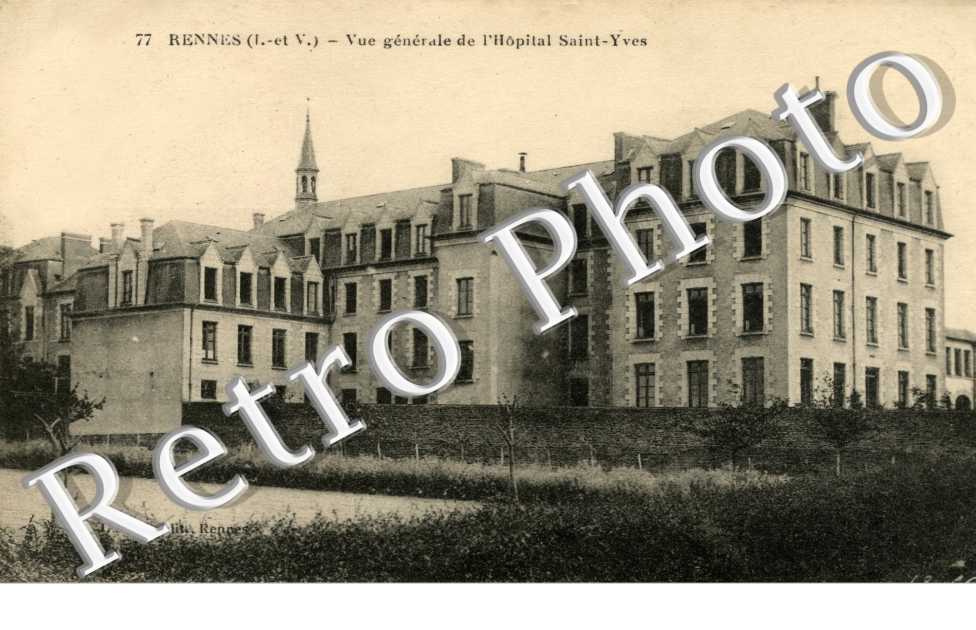 Vue generale de l'Hopital Saint Yves