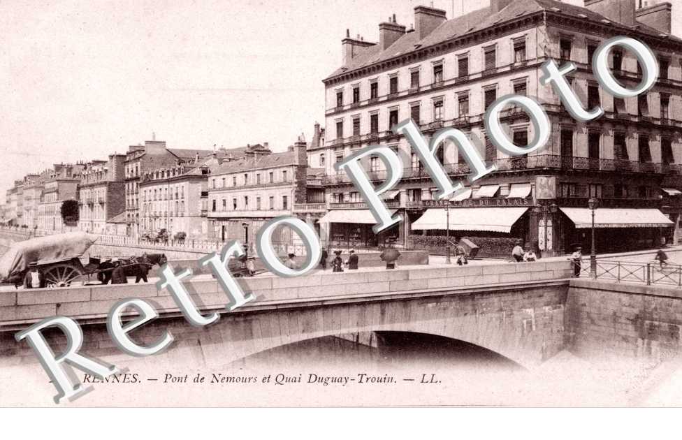 Pont de Nemours et quai Duguay Trouin